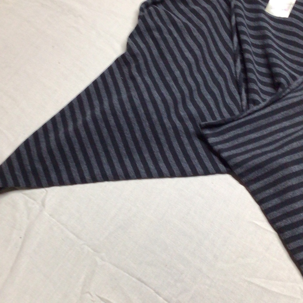 Knitworks Black and Gray Striped Kids Vest - Picture 4 of 7